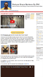 Mobile Screenshot of posturebracereviews.com